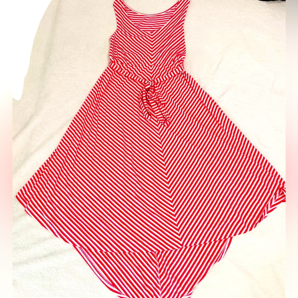 2 (Two) Ingrid & Isabel Maternity Women's Sleeveless Striped Midi Dresses Medium - Picture 6 of 10